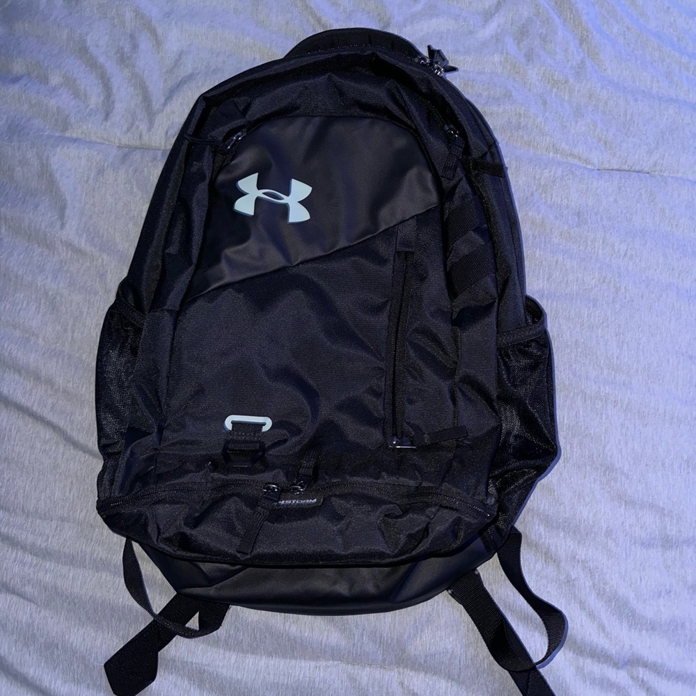 Black Backpack - Under Armour Hustle 4.0